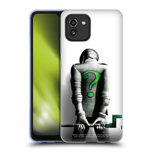 Batman Arkham City Villains Riddler Soft Gel Case for Samsung Galaxy A03 (2021)