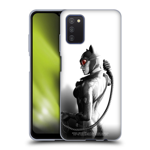 Batman Arkham City Villains Catwoman Soft Gel Case for Samsung Galaxy A03s (2021)