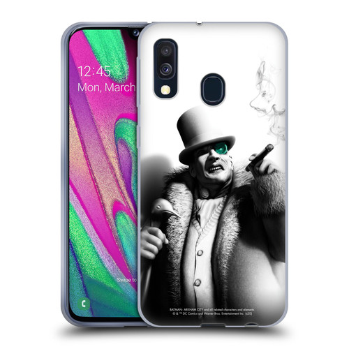 Batman Arkham City Villains Penguin Soft Gel Case for Samsung Galaxy A40 (2019)