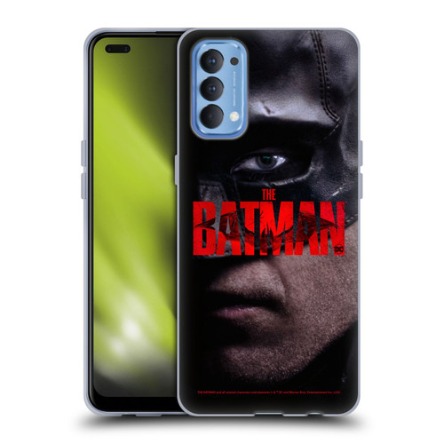 The Batman Posters Close Up Soft Gel Case for OPPO Reno 4 5G
