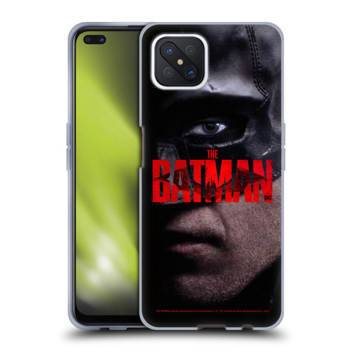 The Batman Posters Close Up Soft Gel Case for OPPO Reno4 Z 5G