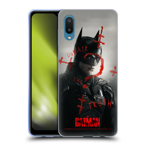 The Batman Posters Unmask The Truth Soft Gel Case for Samsung Galaxy A02/M02 (2021)