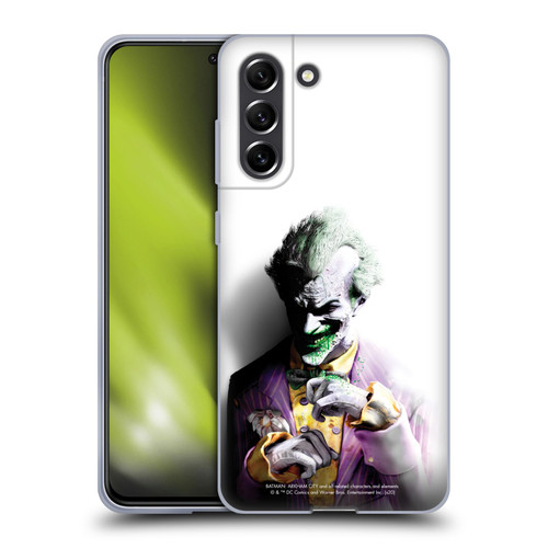 Batman Arkham City Villains Joker Soft Gel Case for Samsung Galaxy S21 FE 5G