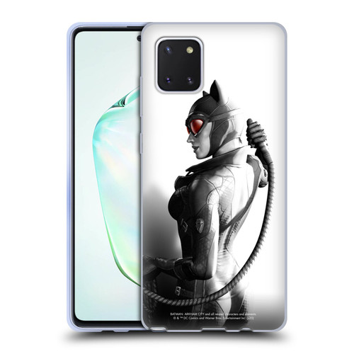 Batman Arkham City Villains Catwoman Soft Gel Case for Samsung Galaxy Note10 Lite