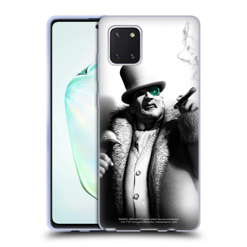 Batman Arkham City Villains Penguin Soft Gel Case for Samsung Galaxy Note10 Lite