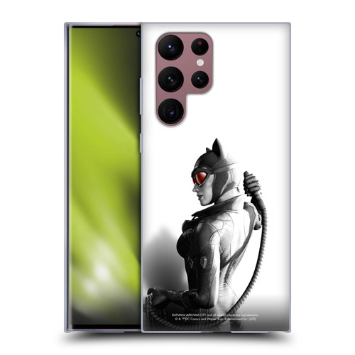 Batman Arkham City Villains Catwoman Soft Gel Case for Samsung Galaxy S22 Ultra 5G