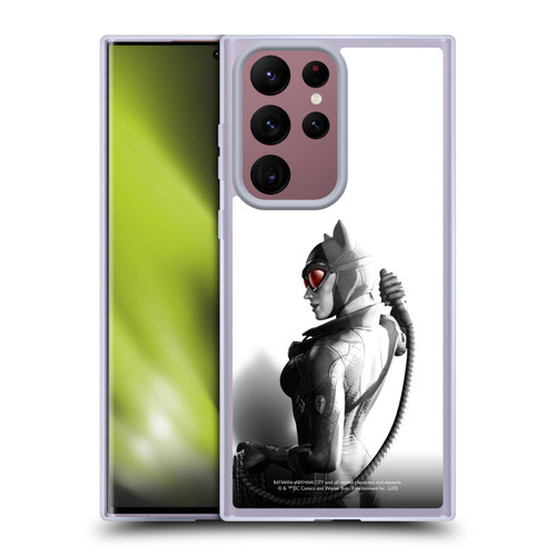 Batman Arkham City Villains Catwoman Soft Gel Case for Samsung Galaxy S22 Ultra 5G