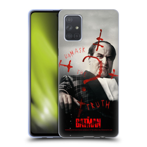 The Batman Posters Penguin Unmask The Truth Soft Gel Case for Samsung Galaxy A71 (2019)