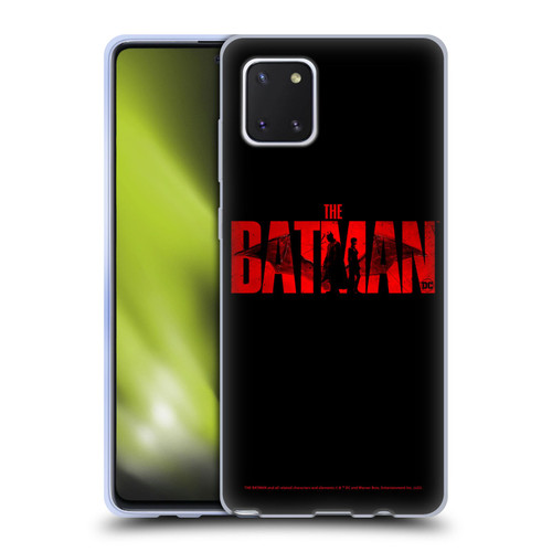 The Batman Posters Logo Soft Gel Case for Samsung Galaxy Note10 Lite