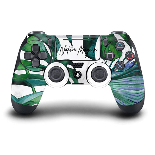 Nature Magick Art Mix Green Vinyl Sticker Skin Decal Cover for Sony DualShock 4 Controller