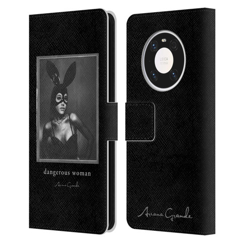 Ariana Grande Dangerous Woman Bunny Leather Book Wallet Case Cover For Huawei Mate 40 Pro 5G