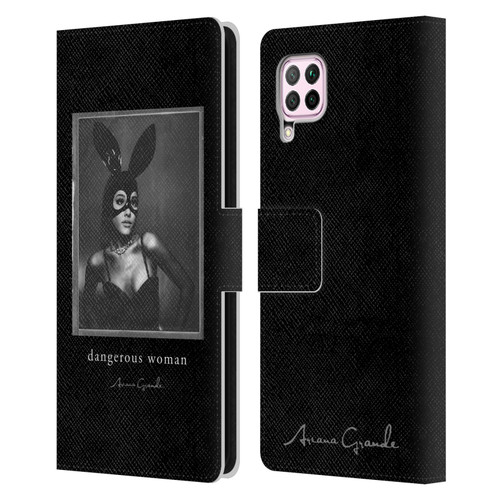 Ariana Grande Dangerous Woman Bunny Leather Book Wallet Case Cover For Huawei Nova 6 SE / P40 Lite