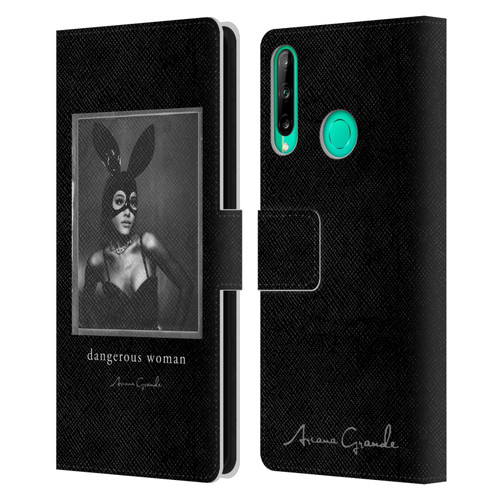 Ariana Grande Dangerous Woman Bunny Leather Book Wallet Case Cover For Huawei P40 lite E