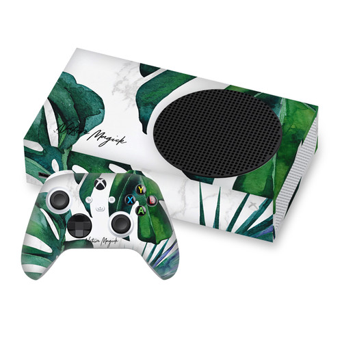 Nature Magick Art Mix Green Vinyl Sticker Skin Decal Cover for Microsoft Series S Console & Controller