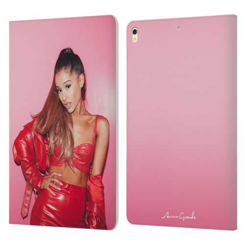 Ariana Grande Dangerous Woman Red Leather Leather Book Wallet Case Cover For Apple iPad Pro 10.5 (2017)