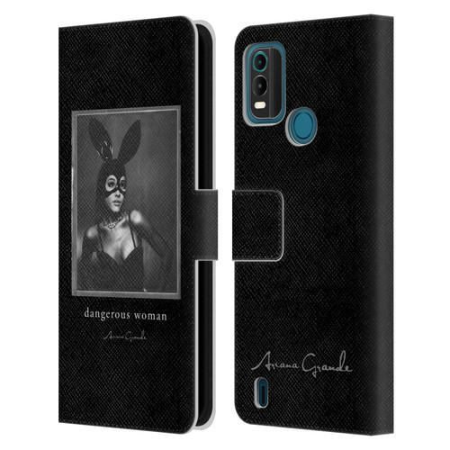 Ariana Grande Dangerous Woman Bunny Leather Book Wallet Case Cover For Nokia G11 Plus