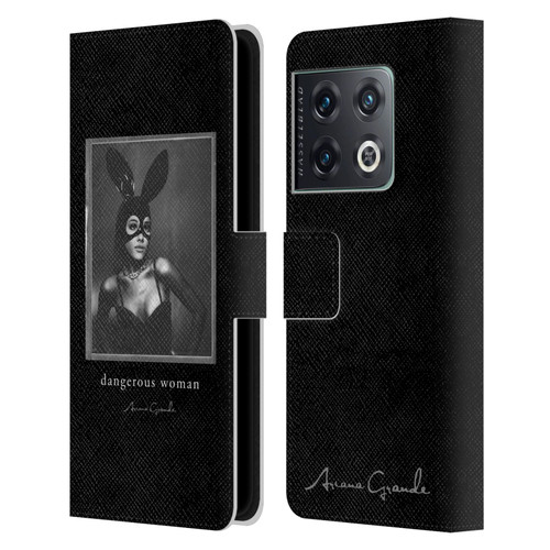 Ariana Grande Dangerous Woman Bunny Leather Book Wallet Case Cover For OnePlus 10 Pro
