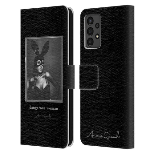 Ariana Grande Dangerous Woman Bunny Leather Book Wallet Case Cover For Samsung Galaxy A13 (2022)