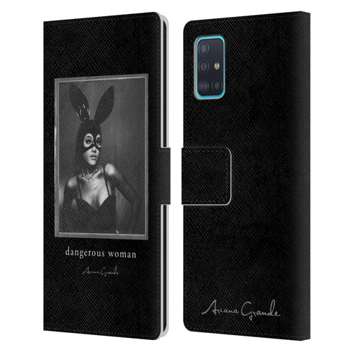 Ariana Grande Dangerous Woman Bunny Leather Book Wallet Case Cover For Samsung Galaxy A51 (2019)