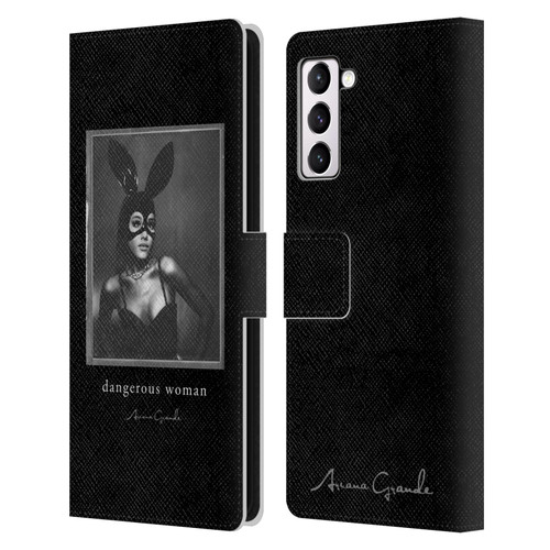 Ariana Grande Dangerous Woman Bunny Leather Book Wallet Case Cover For Samsung Galaxy S21+ 5G
