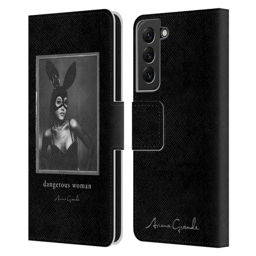 Ariana Grande Dangerous Woman Bunny Leather Book Wallet Case Cover For Samsung Galaxy S22+ 5G