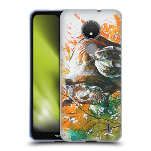 Graeme Stevenson Assorted Designs Rhino Soft Gel Case for Nokia C21
