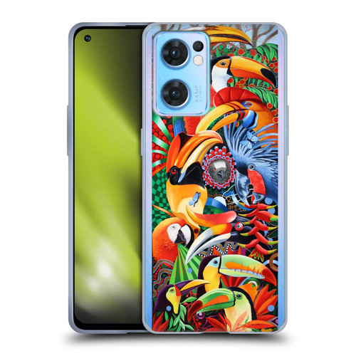 Graeme Stevenson Assorted Designs Birds 2 Soft Gel Case for OPPO Reno7 5G / Find X5 Lite