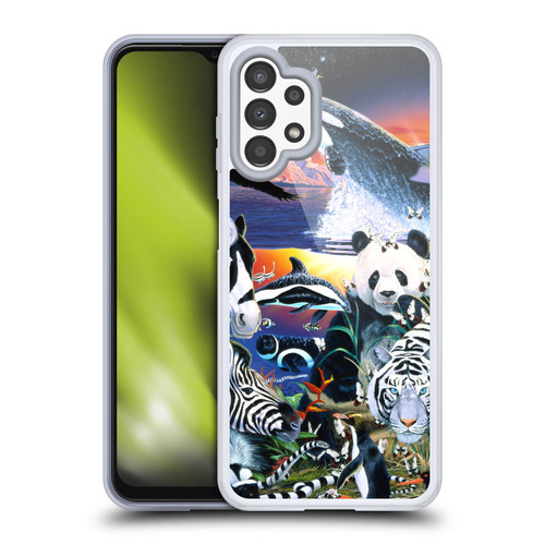Graeme Stevenson Assorted Designs Animals Soft Gel Case for Samsung Galaxy A13 (2022)