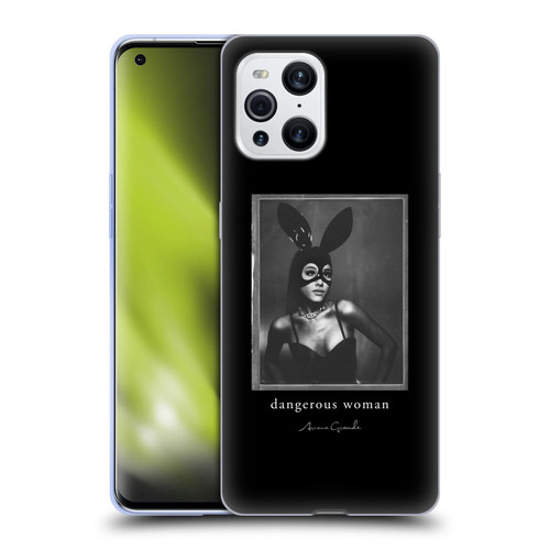 Ariana Grande Dangerous Woman Bunny Soft Gel Case for OPPO Find X3 / Pro