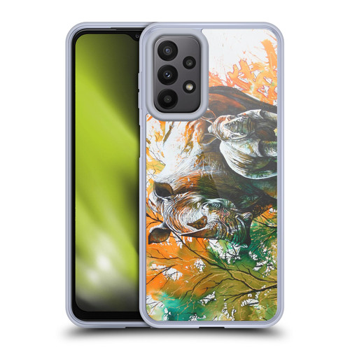 Graeme Stevenson Assorted Designs Rhino Soft Gel Case for Samsung Galaxy A23 / 5G (2022)