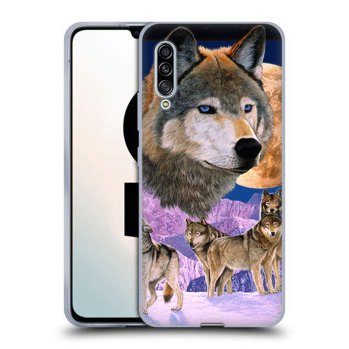 Graeme Stevenson Assorted Designs Wolves Soft Gel Case for Samsung Galaxy A90 5G (2019)