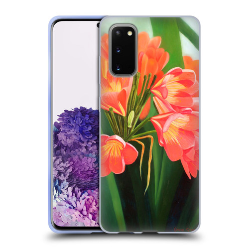 Graeme Stevenson Assorted Designs Flowers 2 Soft Gel Case for Samsung Galaxy S20 / S20 5G