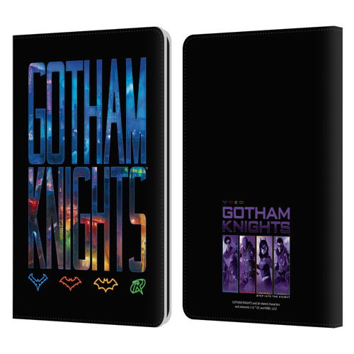 Gotham Knights Character Art Logo Leather Book Wallet Case Cover For Amazon Kindle Paperwhite 1 / 2 / 3