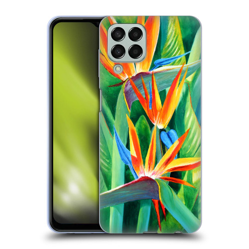 Graeme Stevenson Assorted Designs Birds Of Paradise Soft Gel Case for Samsung Galaxy M33 (2022)