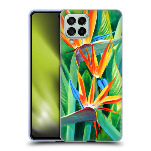 Graeme Stevenson Assorted Designs Birds Of Paradise Soft Gel Case for Samsung Galaxy M53 (2022)