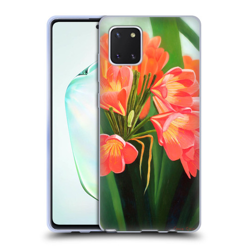 Graeme Stevenson Assorted Designs Flowers 2 Soft Gel Case for Samsung Galaxy Note10 Lite