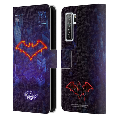 Gotham Knights Character Art Red Hood Leather Book Wallet Case Cover For Huawei Nova 7 SE/P40 Lite 5G