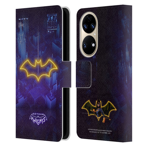 Gotham Knights Character Art Batgirl Leather Book Wallet Case Cover For Huawei P50