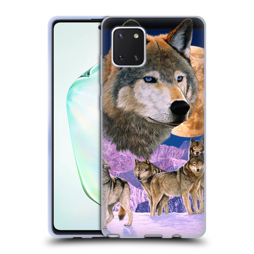 Graeme Stevenson Assorted Designs Wolves Soft Gel Case for Samsung Galaxy Note10 Lite