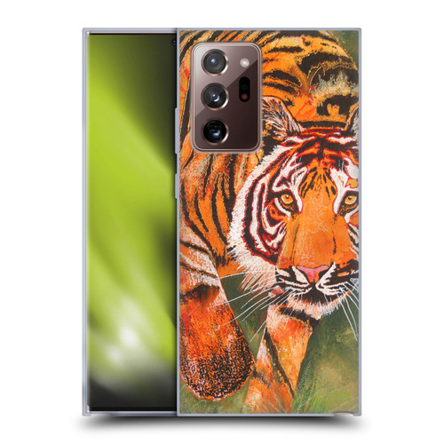 Graeme Stevenson Assorted Designs Tiger 1 Soft Gel Case for Samsung Galaxy Note20 Ultra / 5G