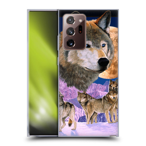 Graeme Stevenson Assorted Designs Wolves Soft Gel Case for Samsung Galaxy Note20 Ultra / 5G