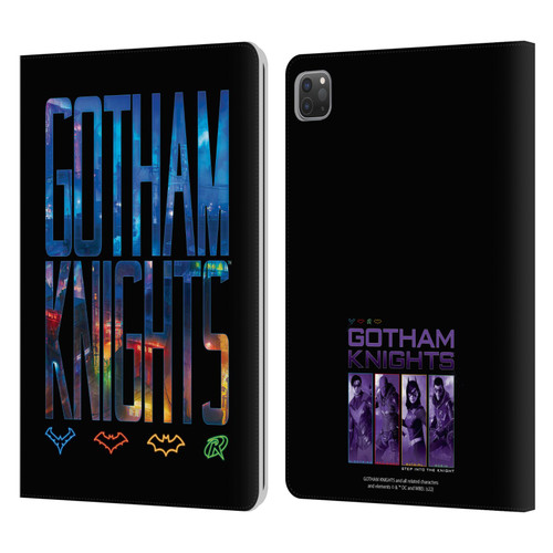 Gotham Knights Character Art Logo Leather Book Wallet Case Cover For Apple iPad Pro 11 2020 / 2021 / 2022