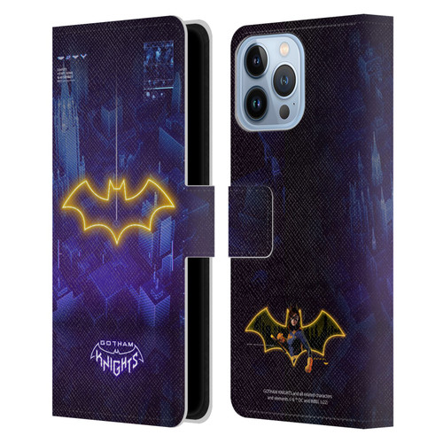 Gotham Knights Character Art Batgirl Leather Book Wallet Case Cover For Apple iPhone 13 Pro Max