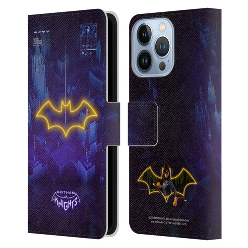 Gotham Knights Character Art Batgirl Leather Book Wallet Case Cover For Apple iPhone 13 Pro