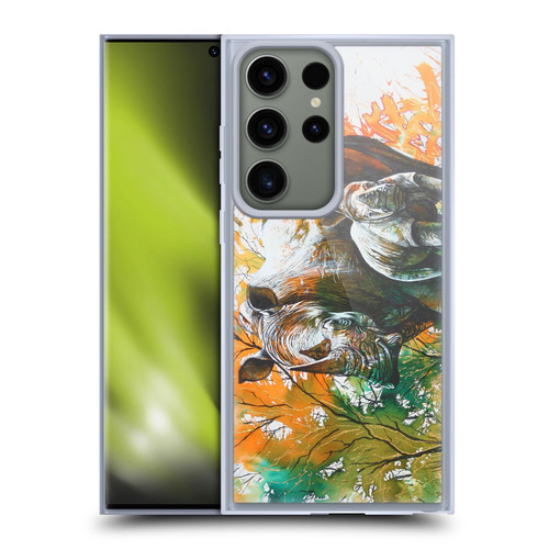 Graeme Stevenson Assorted Designs Rhino Soft Gel Case for Samsung Galaxy S23 Ultra 5G
