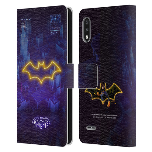 Gotham Knights Character Art Batgirl Leather Book Wallet Case Cover For LG K22