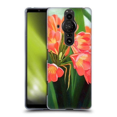 Graeme Stevenson Assorted Designs Flowers 2 Soft Gel Case for Sony Xperia Pro-I