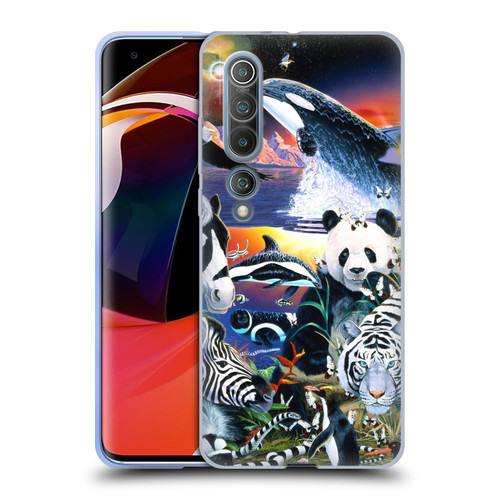 Graeme Stevenson Assorted Designs Animals Soft Gel Case for Xiaomi Mi 10 5G / Mi 10 Pro 5G