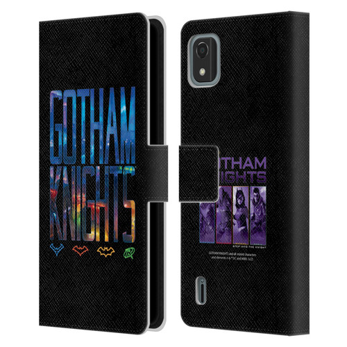 Gotham Knights Character Art Logo Leather Book Wallet Case Cover For Nokia C2 2nd Edition