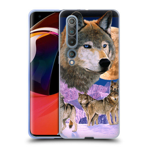 Graeme Stevenson Assorted Designs Wolves Soft Gel Case for Xiaomi Mi 10 5G / Mi 10 Pro 5G